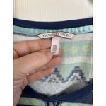 Victoria's Secret Victoria’s Secret Fair Isle Thermal Winter Pajama Set Size Small Waffle Henley Photo 5