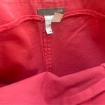 J.Crew  Strapless Red Denim Dress 6 Corset Top Photo 2