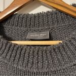 Wooden Ships  Wool Blend Sweater Size Small / Medium Gray Knit Mohair Oversized Photo 3