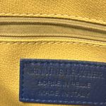 BORSEIN – PELLE genuine leather made in Italy. Absolutely gorgeous blue blue. Photo 4