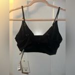 Billabong NWT  Sol Searcher V-Neck Cami Bikini Top - Black Pebble Photo 3