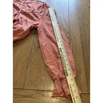 Hem & Thread  ANTHROPOLOGIE Mauve Summer Blouse With‎ Ruffles Size Large Boho Photo 6