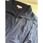 Goldie $150 New  Embroidered Pocket Polo - Navy - Small Photo 3