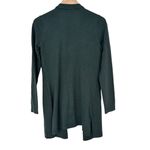 Orvis Green Merino Wool Ribbed Open Front Cardigan Sz XS Photo 3