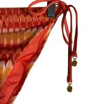 Trina Turk  Sunray Crochet Orange Two Piece Halter Tie Bikini Swimsuit Set Photo 8