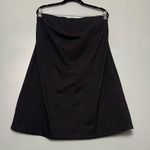 FP Beach NWT Free People  Black Strapless Mini Dress Cover Up Womens Size L Photo 0