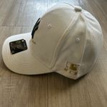 NY Beige Exclusive Colors Unisex Adjustable Baseball Hat White Photo 2