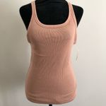 Aerie Women's Ribbed Racerback Tank Top Blush Pink Size L Casual Essential NWT Photo 3
