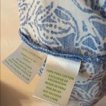 Lilly Pulitzer Blue and White Fox Patterned Dress Size Medium Photo 4