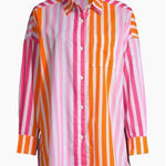 Beach Riot NWT  Alexa Top in Sunset Stripes Size PL Photo 0