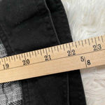 Fox Racing Girls Coat Small Plaid Button Front Faux Fur Lined Hood Pockets Gray Photo 6