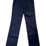 REAL SCHOOL Uniform Chino Junior Low Rise Navy Pants NWT Size 1 / 2 Blue Photo 2