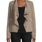 Bagatelle Waterfall Faux Suede Jacket Photo 0