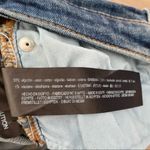 ZARA  Mid Rise Frayed Skinny Jeans size 6 Photo 8