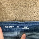 Old Navy  Women’s Size 20 Short High Rise WOW  Super Skinny Blue Jeans Photo 4
