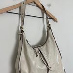 Hobo International HOBO- Marley Bag Shoulder Purse Career Business Off-White Cream Leather Photo 2