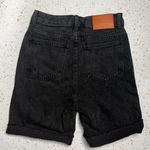 Princess Polly NWT ‎ Xena Denim Shorts in Black Size 0 Photo 5