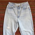 L.A. Blues VINTAGE LIGHT WASH  DISTRESSED STRAIGHT FIT JEANS Photo 3