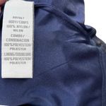 Theia Sequin Sheath‎ Dress Embellished Beaded Sleeveless Navy Blue Size US 4 Photo 11