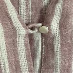 Rails  Sloane‎ Rose Stripe Tie-front Top Linen Blend Women’s Size Large Photo 8