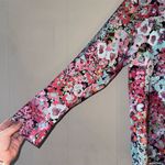 ZARA  Women's Floral Print Satin‎ Blouse Multicolor Size M Casual Photo 3