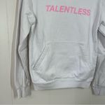 Talentless  White Logo Sweatshirt Photo 6