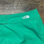 The North Face  Woman's Reversible Green Casual Athletic Shorts Size 4 Photo 5
