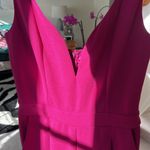 EXPRESS  magenta jumpsuit size 2 Photo 9