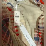 Anthropologie  Adelyn Rae Retro Grid Graphic Romper size M NWT Photo 1