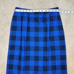 Pendleton 100% Virgin Wool Vintage Morgan Tartan Women Skirt Suit Size 10 Petite Photo 11