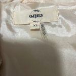 Entro  Cream faux fur Vest has pockets. Like new. Size XL lined Photo 1