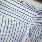 Columbia 2 Blue White Striped Seersucker Shorts Photo 4