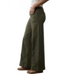 American Eagle AE Dreamy Drape Stretch Low-Rise Baggy Wide-Leg Pant Olive 16R Photo 4