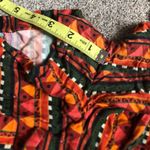 Farm Rio  Gemma Belted Shorts in Orange Geometric Print Size XS Viscose Photo 15