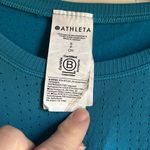 Athleta  breathable lightweight athletic shirt in teal.  Women's small. GUC. Photo 1