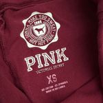 PINK - Victoria's Secret Victoria's Secret PINK XS Burgundy Leggings 88% cotton 12% spandex Photo 3