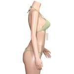 ÉTERNE Thea Bikini Top & Bottom, Sage, Medium Green Photo 7