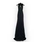 Roberto Cavalli  Extra long knitted black sleeveless gown, NWT Photo 5