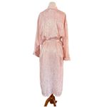 Victoria's Secret VICTORIA’S SECRET Vintage Gold Label Silky Paisley Pink Robe Size M Photo 11