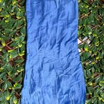 Pretty Little Thing Blue Satin Maxi Skirt US Size 2 NWT Photo 0