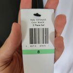 Calvin Klein Black Straight Leg Classic Minimal Trousers Dress Pants Size 8 Photo 2