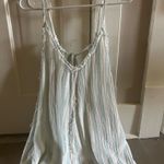 Urban Outfitters  Romper Striped Blue and white linen   Photo 0