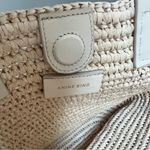 ANINE BING NWOT Palermo Woven Tote in White Photo 7