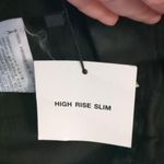 ZARA  high rise coated black jeans size 4 Photo 1