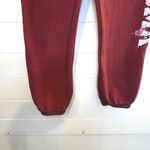 Victoria's Secret Vintage VS Pink Oklahoma Sweatpants Crimson & Cream Meet Pink Jones Mitchell Tag Photo 9