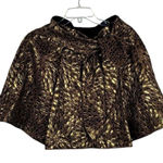 ZARA Basics Pleated Belted Mini Skirt Medium Photo 0