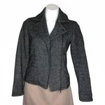 Downeast  Fabric Moto Jacket Salt & Pepper Womens Size XS Photo 1