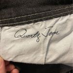 Chico's Chico’s Platinum Quartz Jean Black Mid Rise Boot Cut Straight Denim Jean Photo 10