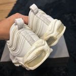 Nike  Air Max 97 white lace up shoes sneakers women’s 7.5 Photo 4