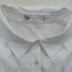 Princess Polly  “Adulation” White Button Up Short Sleeve Shirt Photo 5
